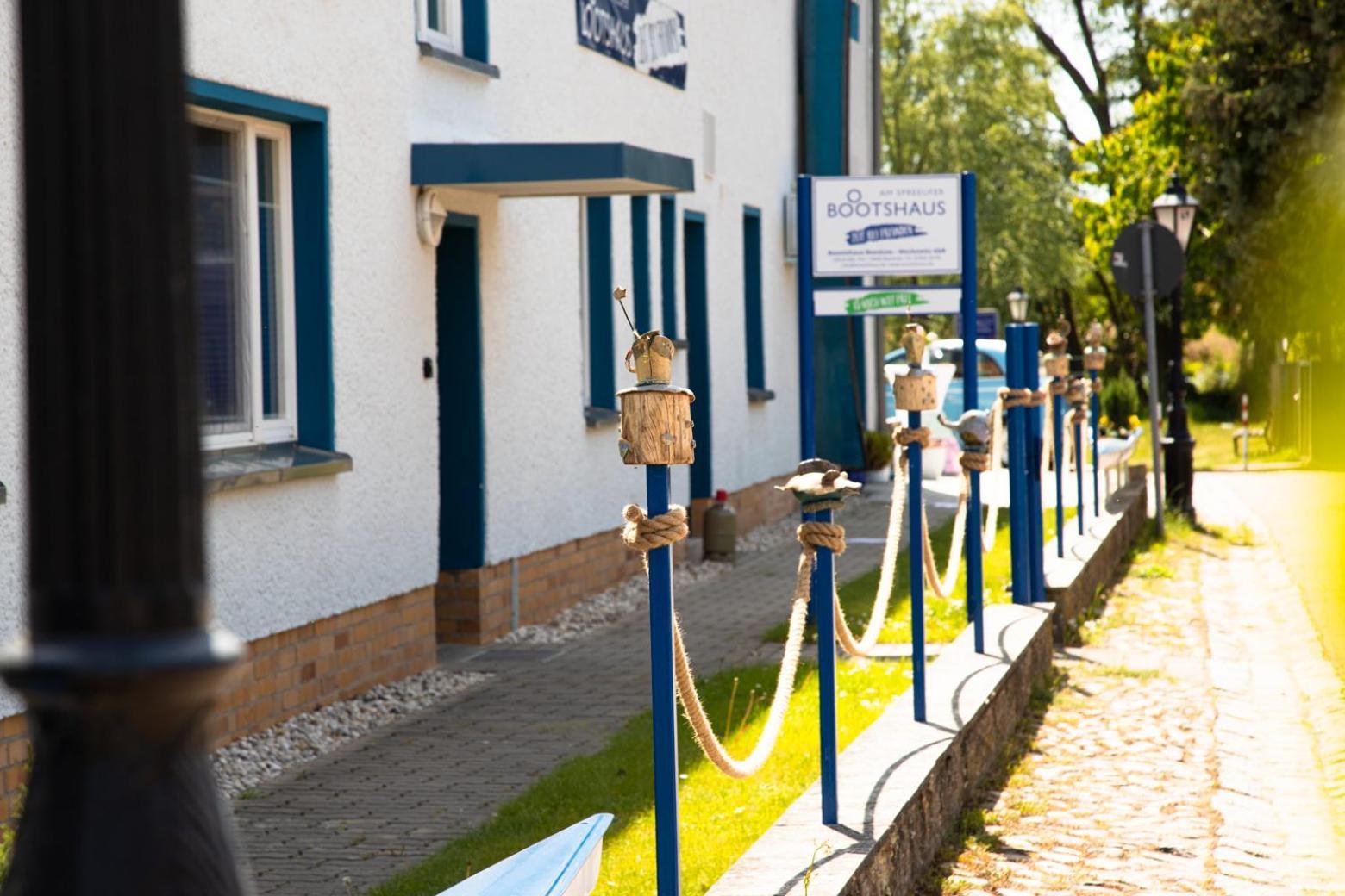 Boootshaus - Am Spreeufer Hotel Beeskow Buitenkant foto